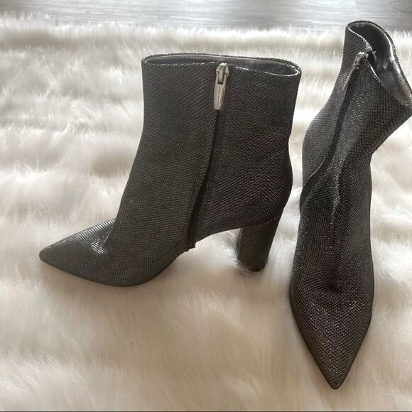 Gianvito Rossi Glitter Ankle Booties - Picture 6 of 10